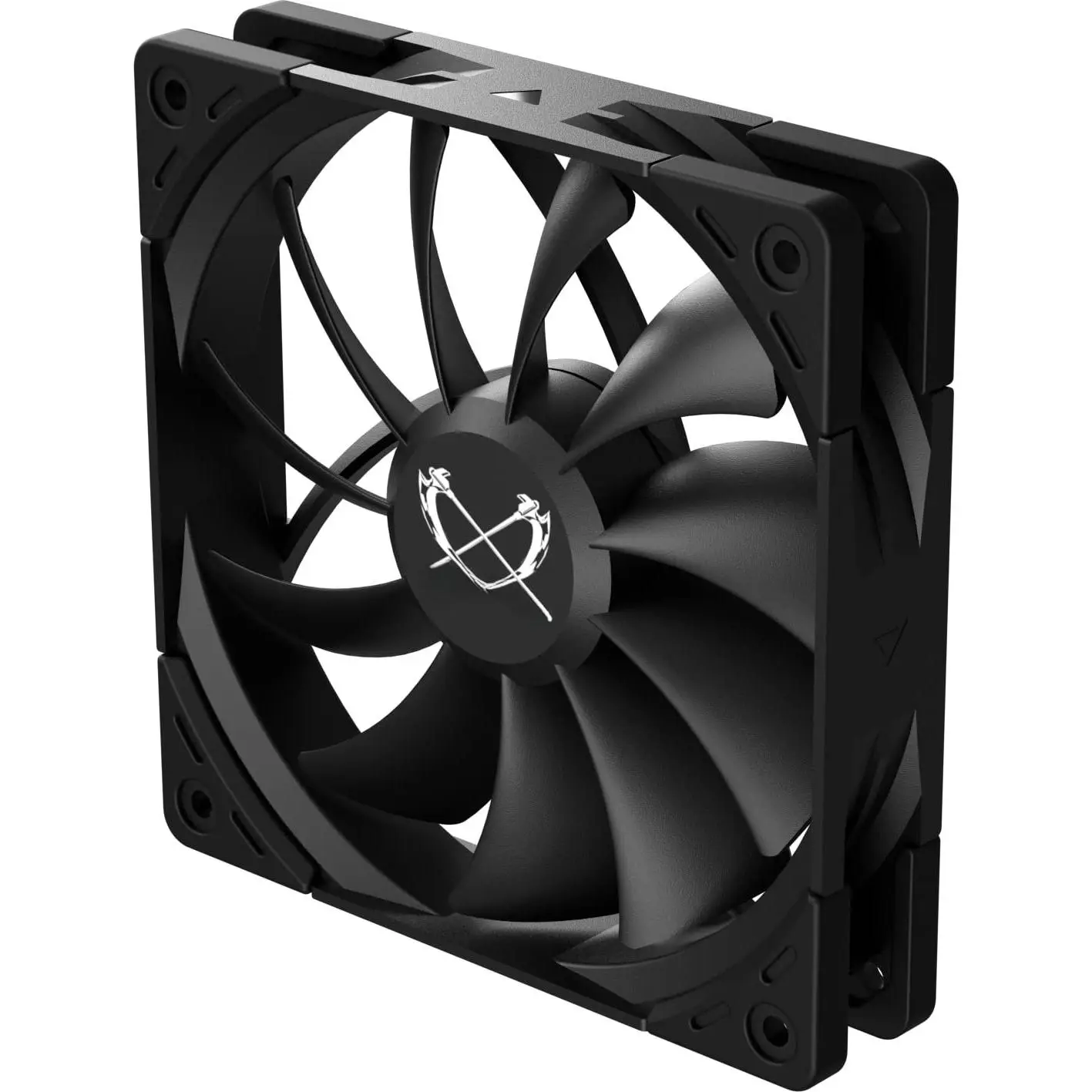 Kaze Flex II 120 PWM 120x25mm Case Fan - Airflow Boost, Quiet Operation, Fluid Dynamic Bearing, 4-Pin Connector, 1500 RPM Standard Edition, Single Pack