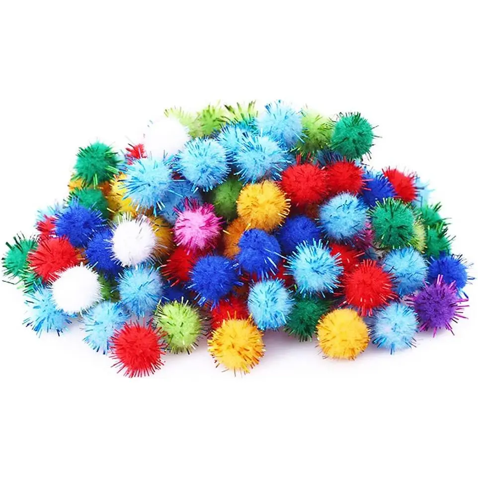 1.5 INCH   Balls  Sparkly 's Favorite Chase Glitter Ball  Sparkle Pom Pom Balls | Sparkly 's Favorite Chase Glitter Ball  Sparkle Pom Pom Balls