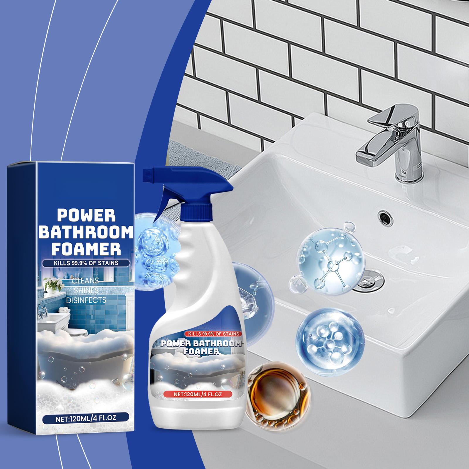 Bathroom Foam Cleaning Spray Bathroom Bathtub Multifunctional Remove Stains Dirt Foam Cleaning