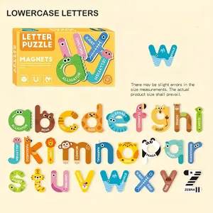 Magnetic Puzzle Sticker Set - Choose from a variety of themes, including letters, numbers, fruits, etc. - the perfect gift for Christmas, New Year, and birthdays