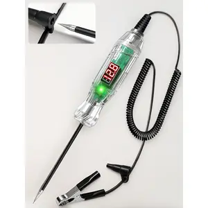 Professional Auto Electrical Test Light for Car Truck SUV Diagnostic Tool with Stainless Probe