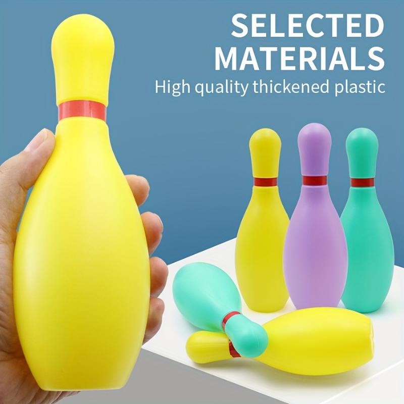 Decompress A Traditional Sports Toy Set for Children That Includes Color Bowling, Designed for Both Indoor And Outdoor Use, Perfect for Parent-Child Interactive Puzzle Competitions And for party Games.
