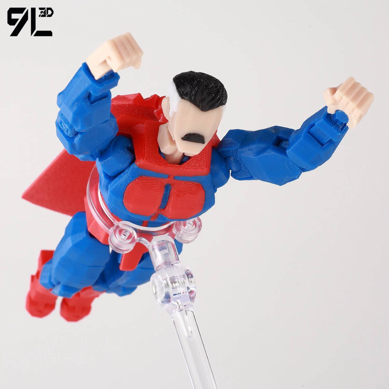 9L3D Printed Dummy 13 Lucky 13 T13 Invincible Omni Warrior Articulated American Comic Collectible For Your Desk Gift For Friend 9L3D Printed Dummy 13 Lucky 13 T13 Invincible Omni Warrior Articulated American Comic Collectible For Your Desk Gift For Friend