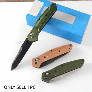1pc 940 Pocket Knife, Fruit Knife, Multi-Functional Folding Knife, Simple Fashion Design, Kitchen Utility, Camping, Fishing, Gift for Men