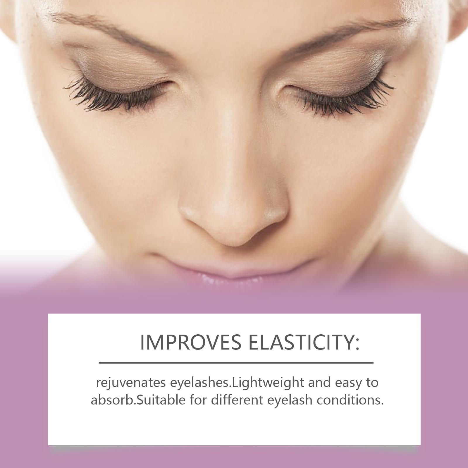VIARELINE Eyelash Enhancing Serum with Myristoyl Pentapeptide-4, Hyaluronic Acid, Aloe Vera & Vitamin E, Promotes Growth, Strengthens, Improves Elasticity & Nourishes, for Sparse, Fragile Lashes, All Types