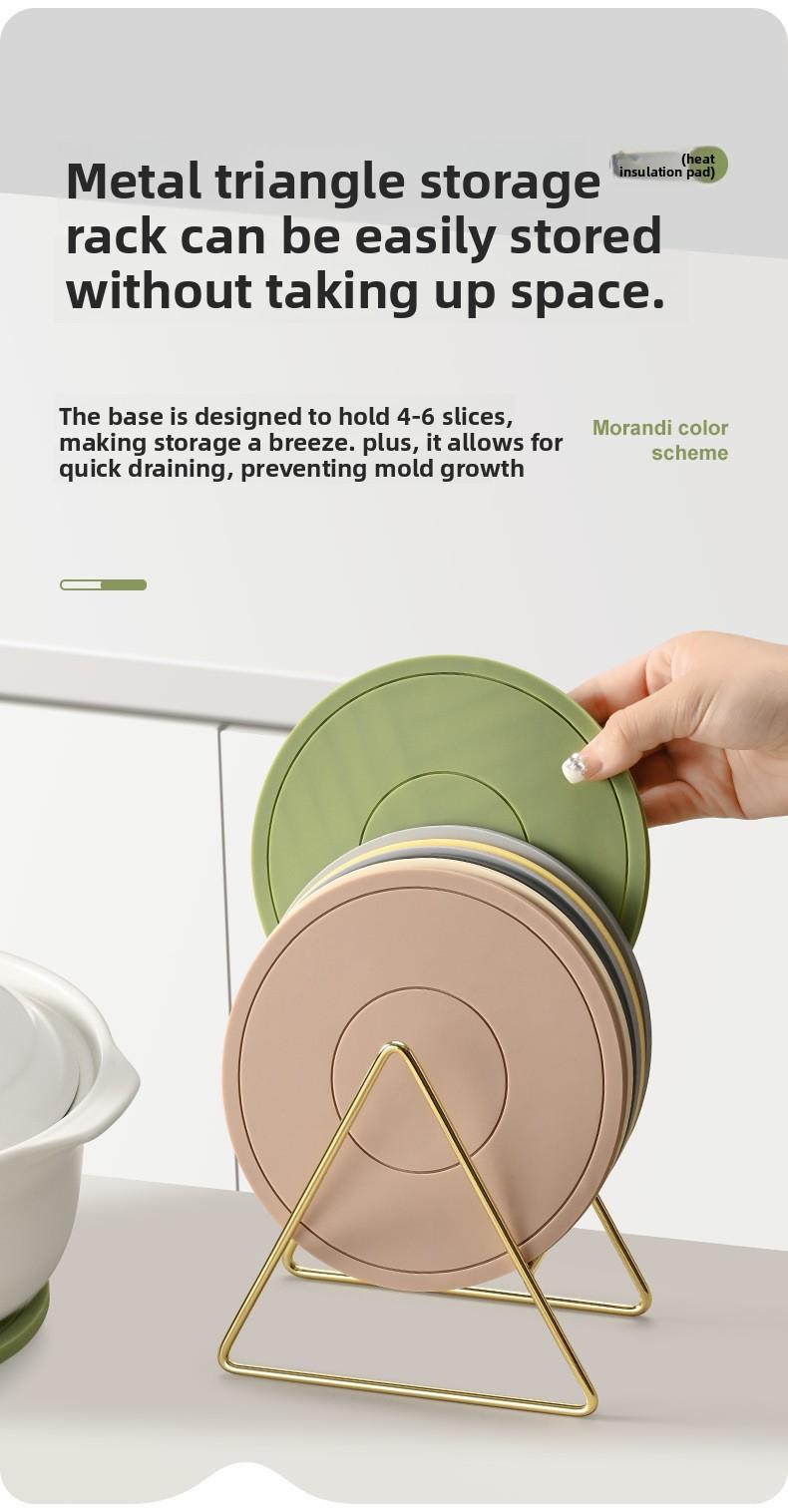 Silicone tea cup mat, bowl mat, table heat insulation mat