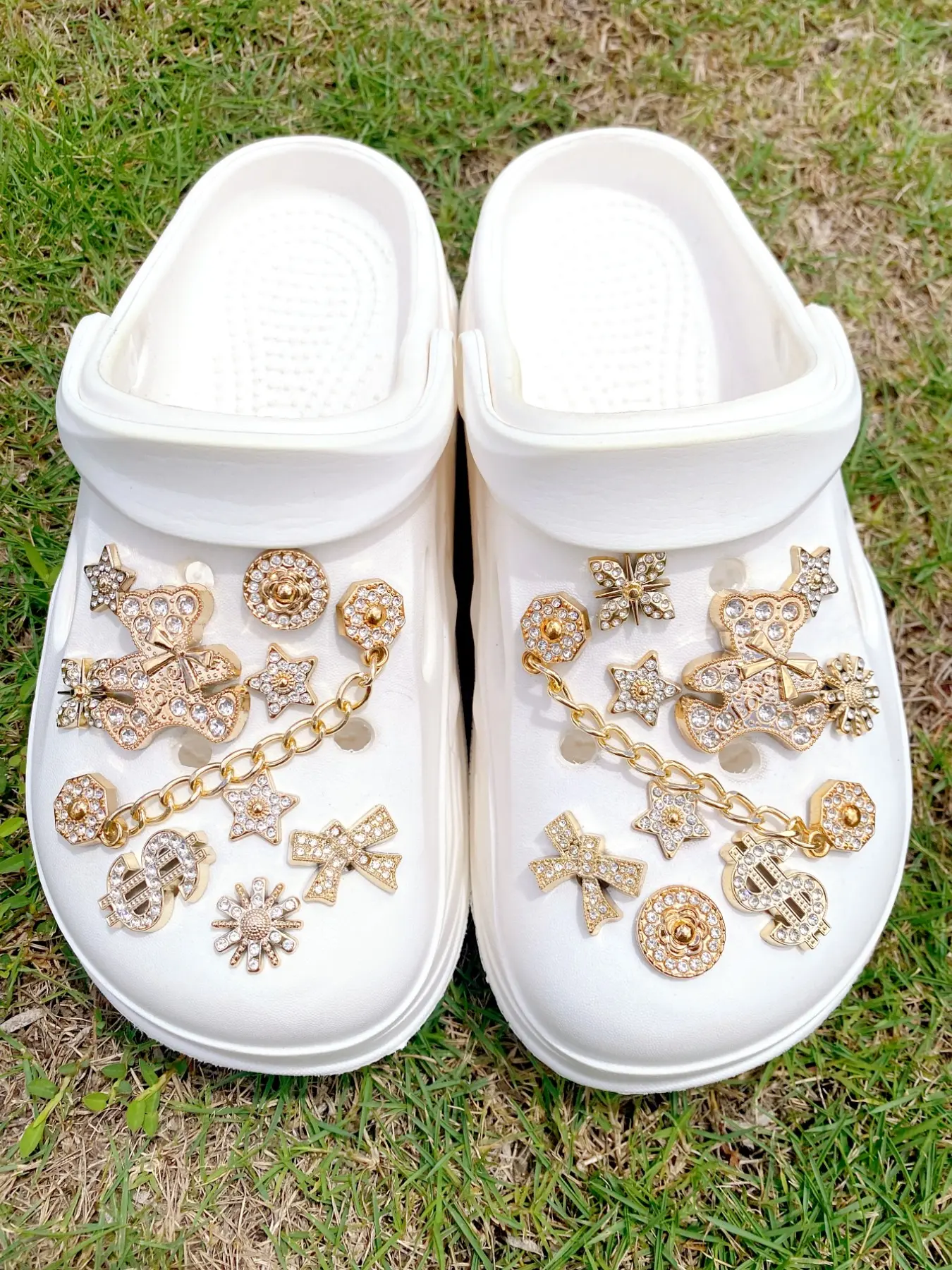 20 Pcs Cute Sandal Accessories DIY Detachable Shoe Decorations for Women, Fun Personalized Footwear, Perfect Gift for Festivals and Parties
