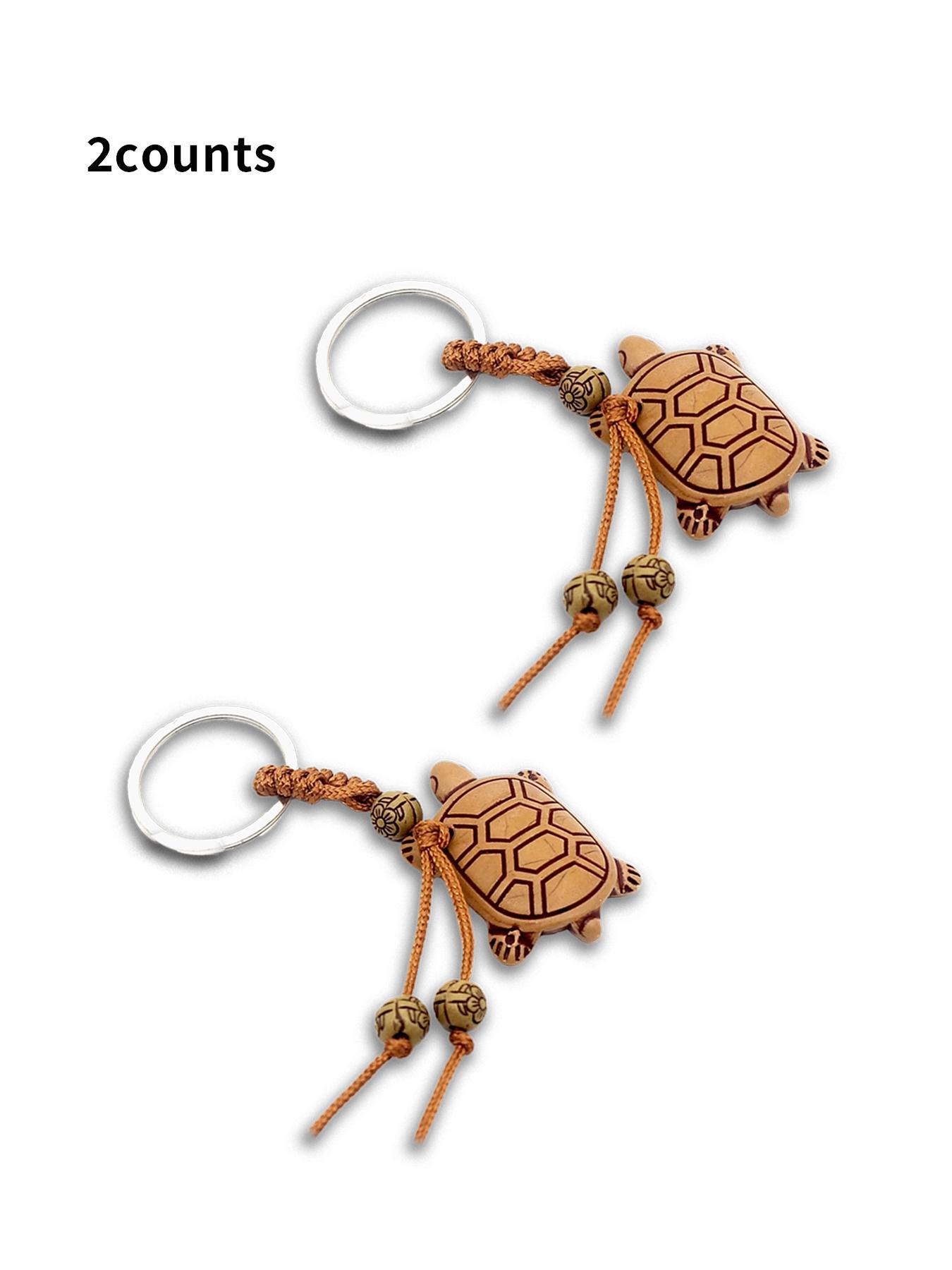 Cute Elephant Design Keychain, Boho Style Beaded Decor for Women & Men, Fashion Accessories for Bag Decoration, Keychain For Bags
