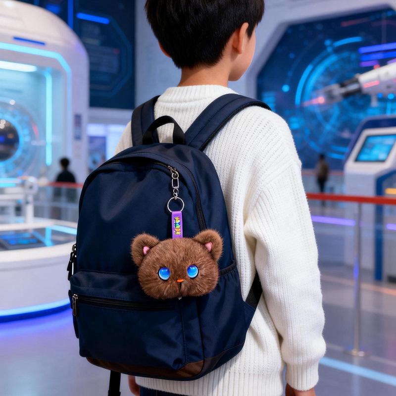 AI Talking Plush Toy Emotional Companion Smart Interactive Stuffed Animal Multi Language Voice Chat Cute Panda Husky Bear Doll for Kids Adults Stress Relief Sleep Buddy Birthday Gift Valentines Mothers Day Gift