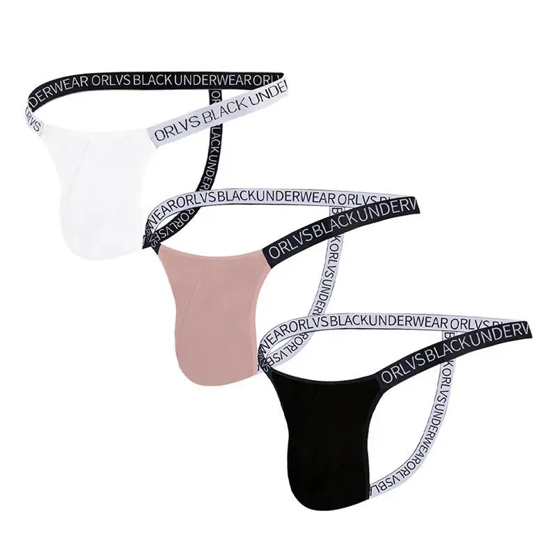 Sissy Bikini Mens Jockstrap Men Thong Sexy Gay Man's Underwear Men's Thongs Modal Penis Pouch Low Waist G-strings Lingerie