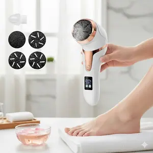 Electric Callus Remover: Waterproof foot care Tool for Smooth skin. Easily Remove Dead Skin 7 hard calluses at Home. Deep Moisturizing for Cracked Heels, Easy to Clean, Perfect Pedicure Kit.