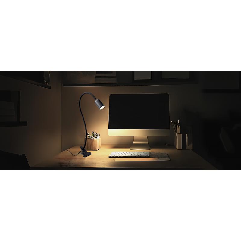 LED Reading Light for Bed Headboard Dimmable Clip-On Book Light with Flexible Gooseneck, Adjustable Color Temperature (3000/4000/6000K), USB-Powered Desk Lamp for Dorms and Home LED Reading Light for Bed Headboard Dimmable Clip-On Book Light with Flexible Gooseneck, Adjustable Color Temperature (3000/4000/6000K), USB-Powered Desk Lamp for Dorms and Home
