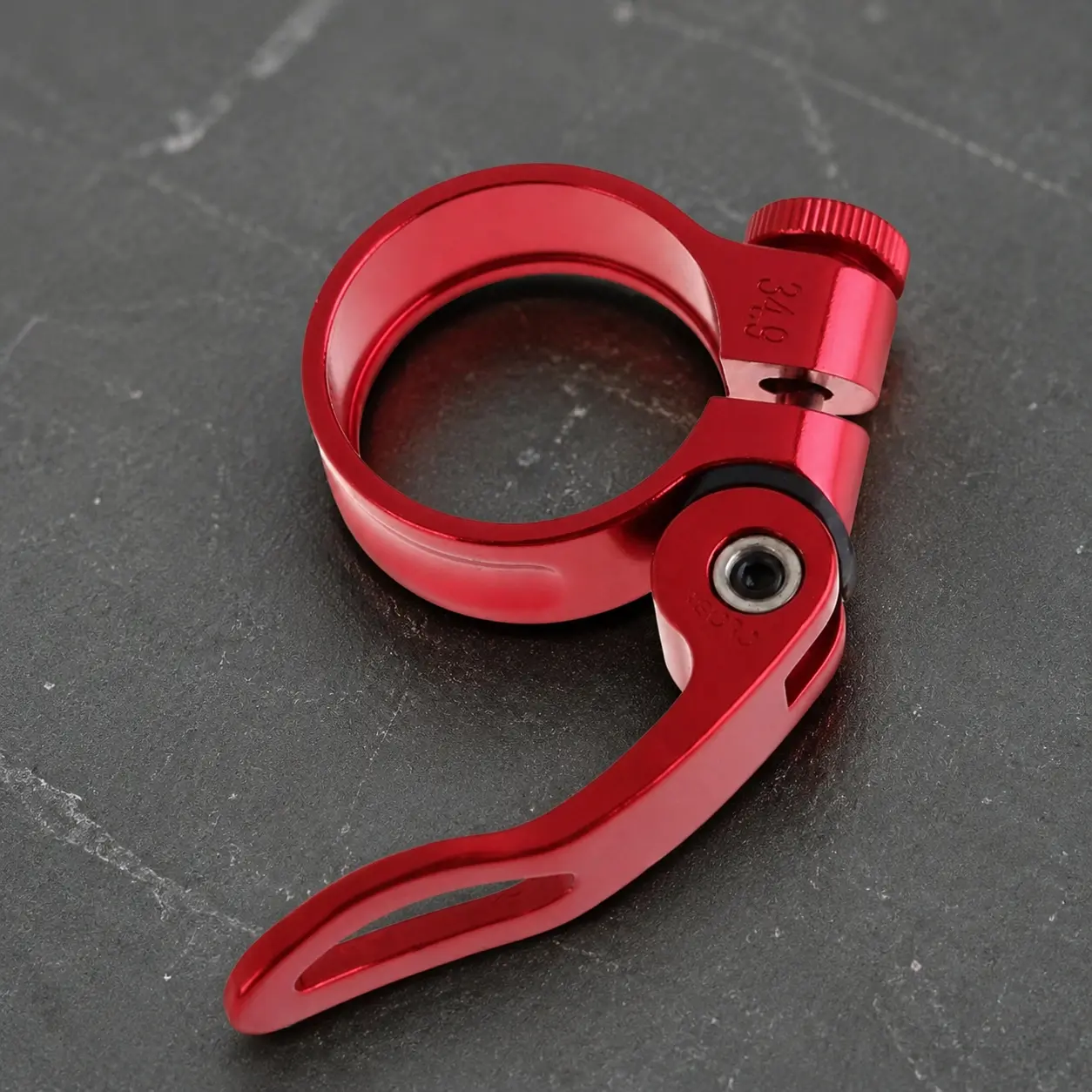 31.8mm Quick Release Seatpost Clamp, Lightweight Aluminum Alloy Saddle Quick-Install Upgrade, Anti-Rust High-Strength Locking Prevents Slipping, Universal Fit for Road and Mountain Bikes, Tool-Free Maintenance-Free Design