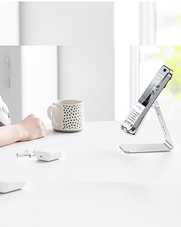 360°Rotating for MagSafe Tripod, Adjustable Aluminum Magnetic Phone Tripod for iPhone 17/16/15/14 Pro Max Air, Foldable Cell Phone Stand Fits Vlog, Gym, Travel Essentials Accessories