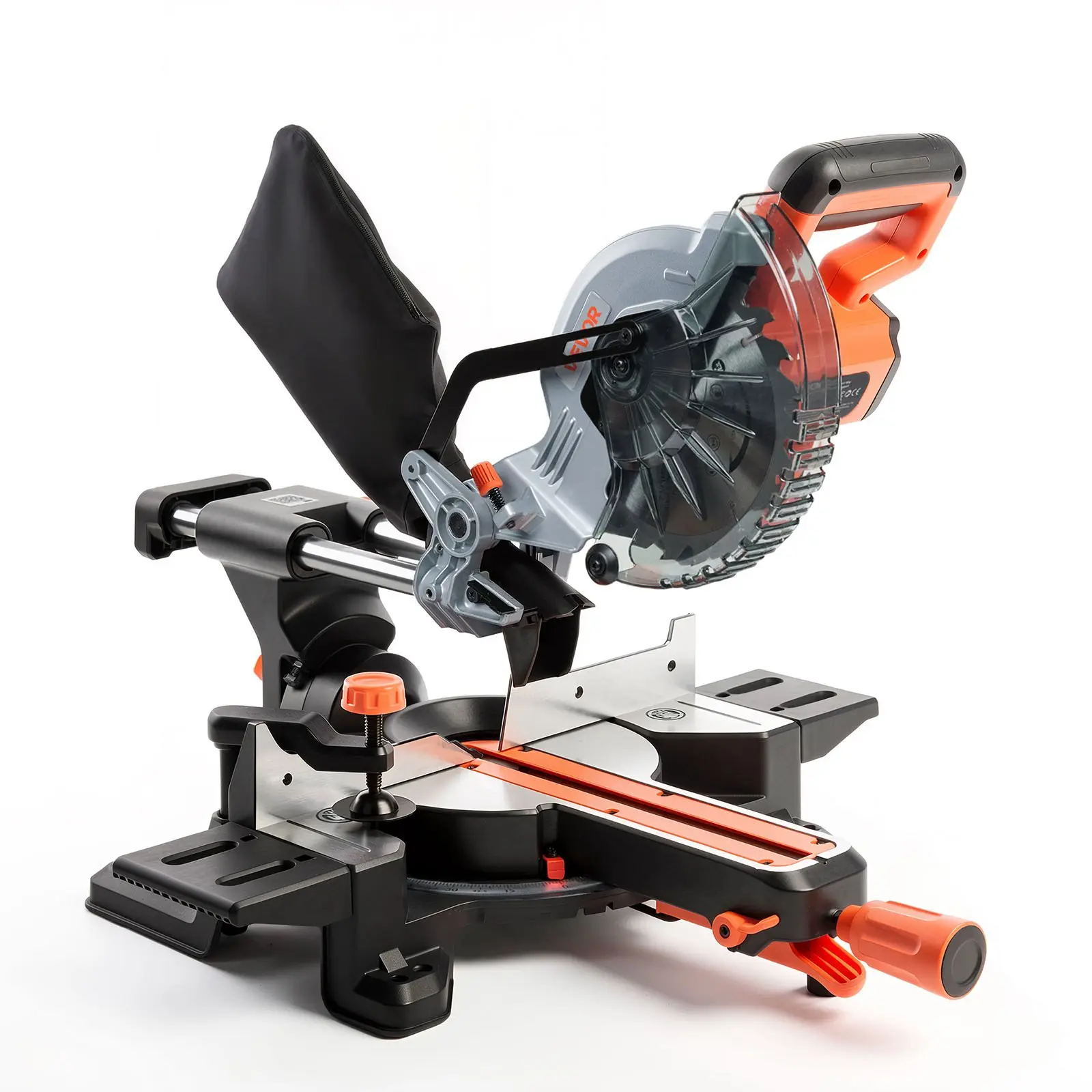 【DealsForYouDays】VEVOR Sliding Miter Saw, 7-1/4 in Cordless Compound Saw, DC 18.5V, LED Alignment, Adjustable Angles, Battery & Charger Included, for Cutting Wood, Metals Laminates