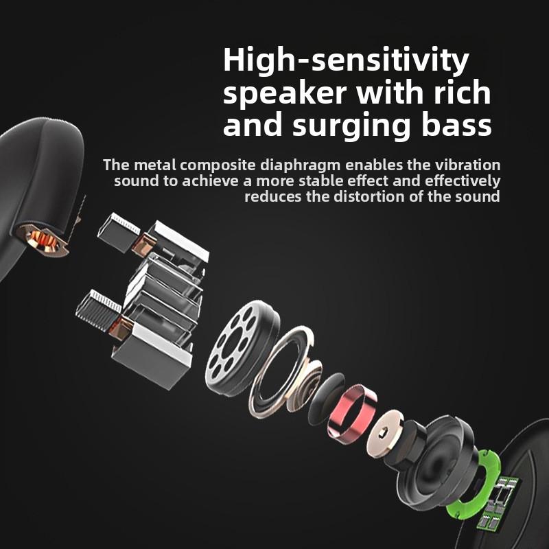 Ultra-Small Mini Invisible In-Ear Bluetooth 5.0 Earbud for Sports & Car Driving