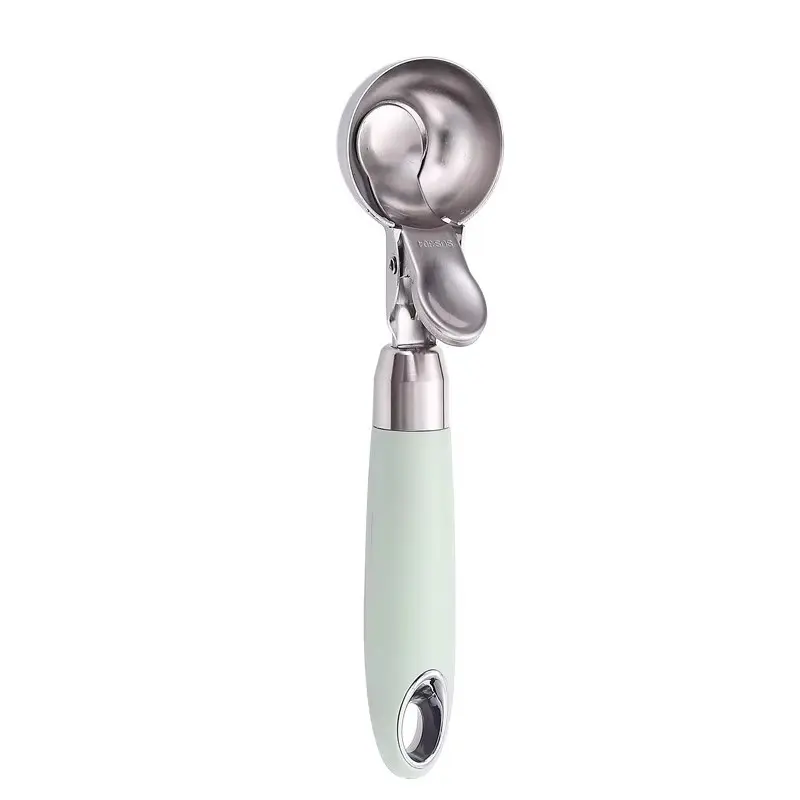 Stainless Steel Ice Cream Spoon Flexible Dessert Spoon Ball Digger Multifunctional Fruit Spoon Ice Cream Spoon