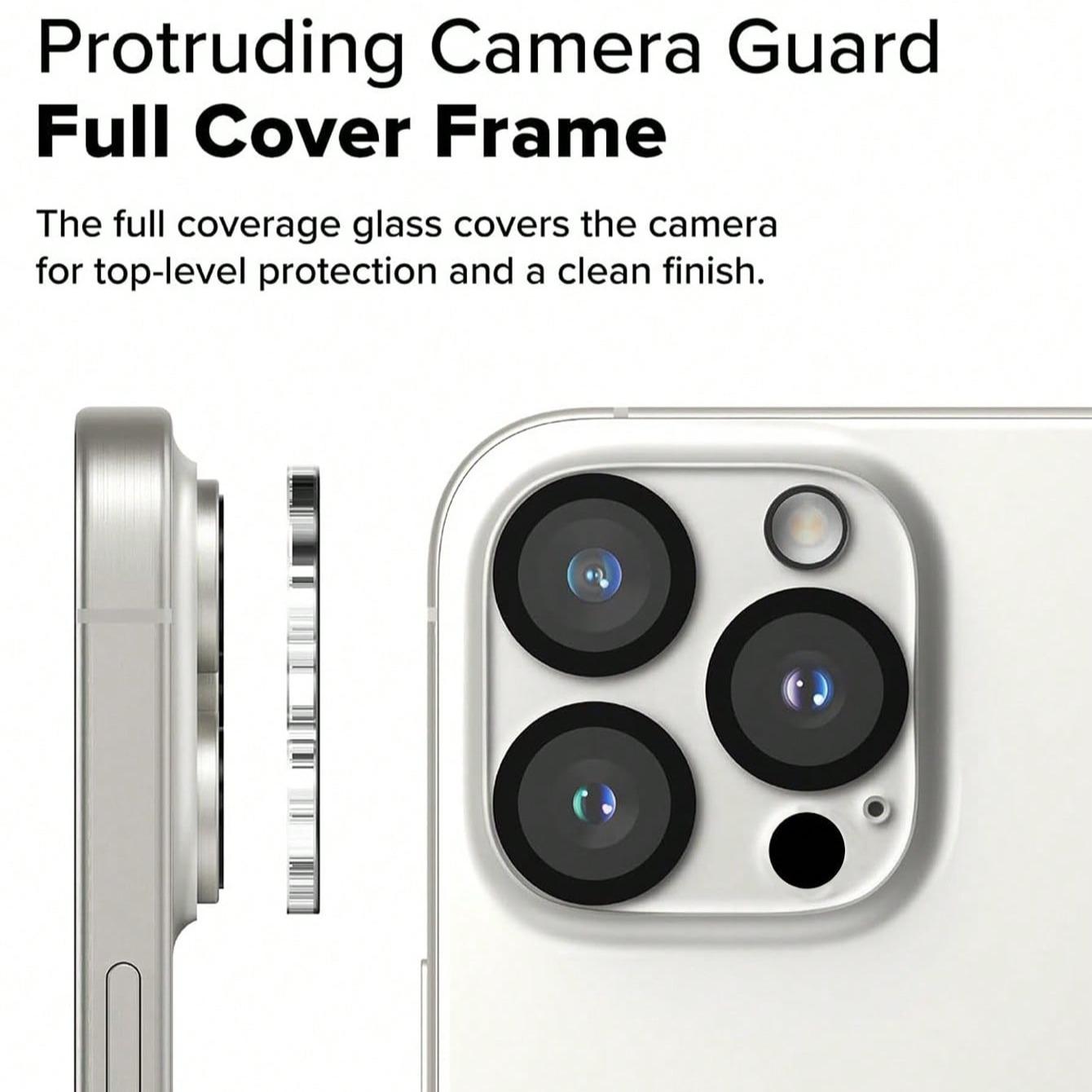 2 Pcs Camera Lens Glass Protection, Cover, Compatible With iPhone 16 Pro Max/16 Pro/16 Plus/16/15 Pro Max/15 Pro/15 Plus/15/14 Pro Max/14 Pro/14 Plus/14/13 Pro Max/13 Pro/13/13 Mini/12 Pro Max/12 Pro/12/12 Mini/11 Series, Anti-scratch