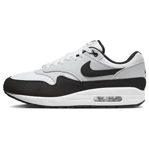 Nike Air Max 1 Men's Low-Top Casual Sneakers with Mesh Upper, Comfortable and Stylish Verifiable, with credentials and supporting global authentication