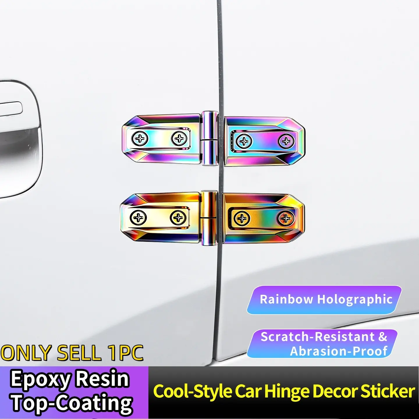 Toyota Vellfire Alphard 30 Series Previa Tarago Corolla Avensis Chr Car Exterior Decoration, Door Tailgate Hood Hinge Sticker