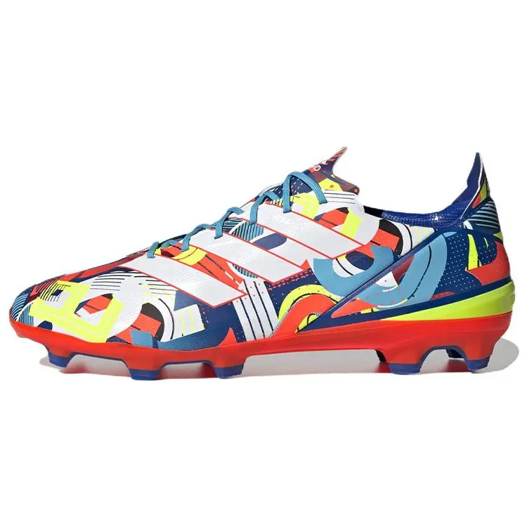 Adidas Gamemode AG Football Cleats - Men's/Women's Kangaroo Leather Footwear with Natural Grass Traction, House White Official Maison Mihara Shoes