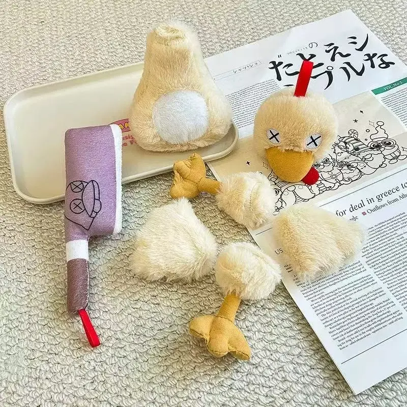 Creative Cute Magnetic Plush Duck Figurine, Free-Splitting Funny Shapes, Fun Birthday Gifts, Mischievous Decorative Dolls