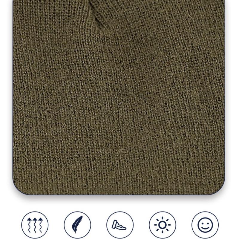 Women&Men LED Light Up Beanie Winter Hat – USB Rechargeable Warm Cap Gift for Men Him Father Outdoor