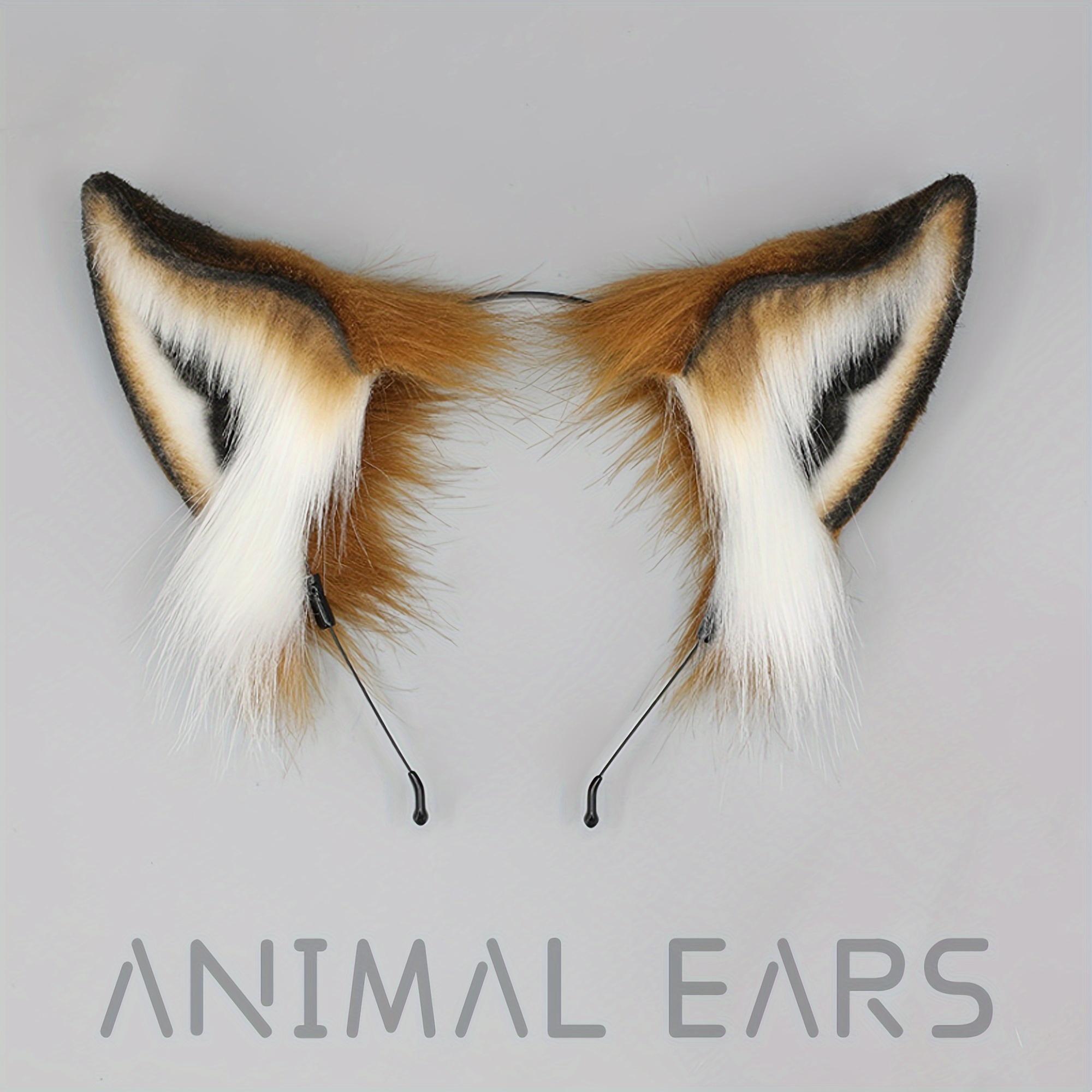 Nick Fox Imitation Fox Ears, Fluffy Fox Ears Headband 