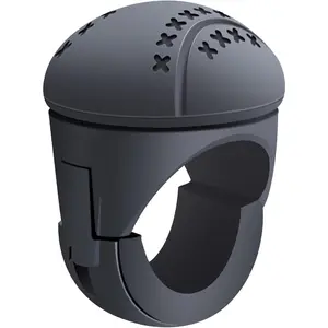 Steering Wheel Knob, Universal Silicone Power Handle with 360-Degree Rotation, Anti-Slip Comfortable Grip for Cars, Trucks, Tractors - Ideal for Ladies and Drivers