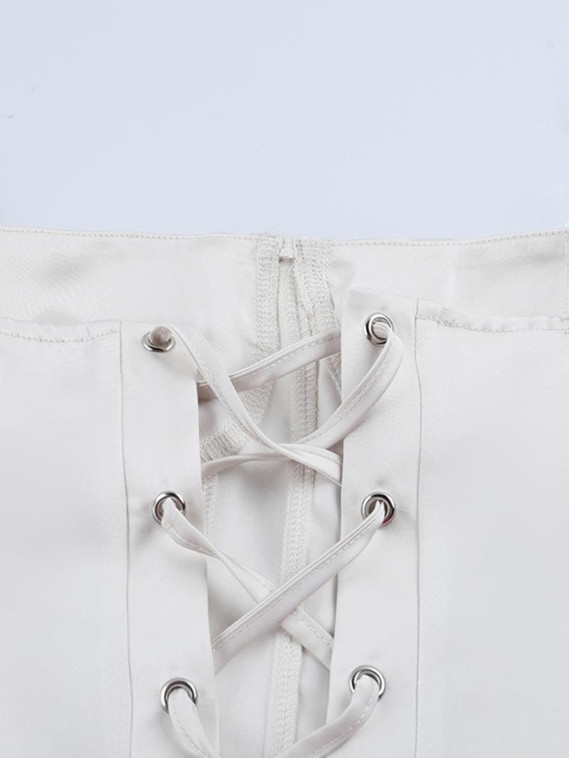 Silk Satin Waist-Centric Top, Elegant Women's Blouse, Casual Fitted Sleeveless, Comfortable & Stylish Design, Perfect for Daily Wear & Special Occasions