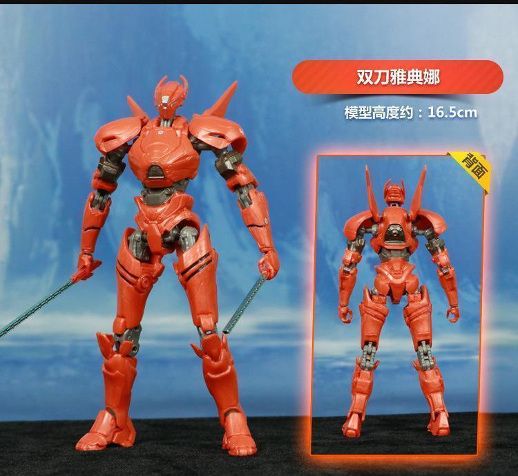 Pacific Rim 2 Gipsy Avenger Action Figures Movable Model Mech Robot Figure Obsidian Fury Saber Athena Collectible Model Toy