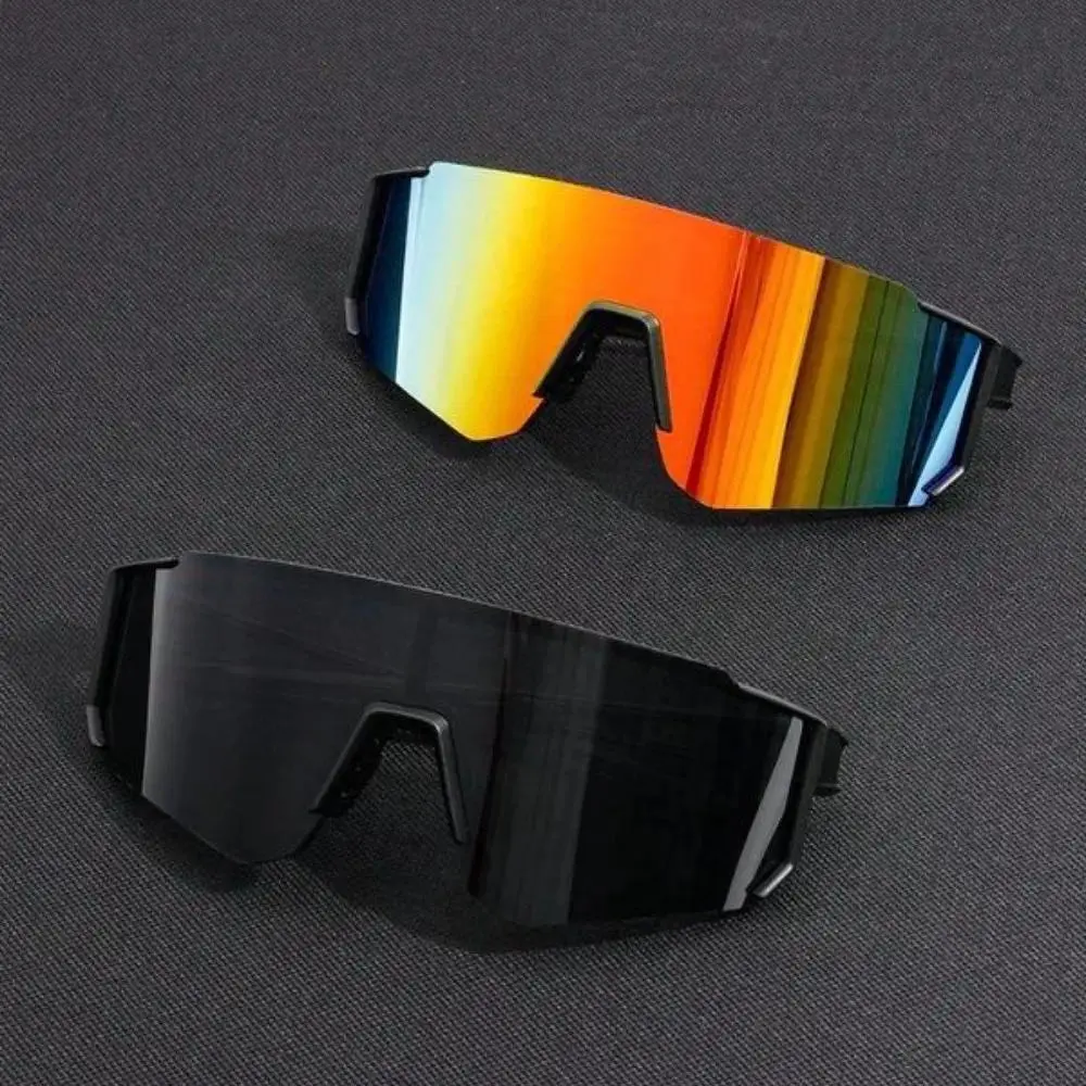 2-pack unisex  protective sunglasses, fashionable large-size sunglasses, fashionable sunglasses suitable for outdoor  cycling Lightweight Polarized Sports Square Small Oval Women's Glasses summervibes,