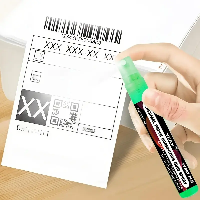 Kineshinex Thermal Paper Eraser Pen, Fast Data Remover, Privacy Protection Spray Pen, for Receipts & Bills, #thermalpapereraser #privacypen