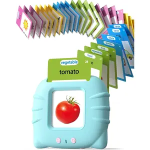 Talking Flash Cards  Toddlers 1 2 3 4 Year Olds, Language Learning with 224 Words, Pocket Speech Therapy Tools, and Speech Development Educational Playthings  Children