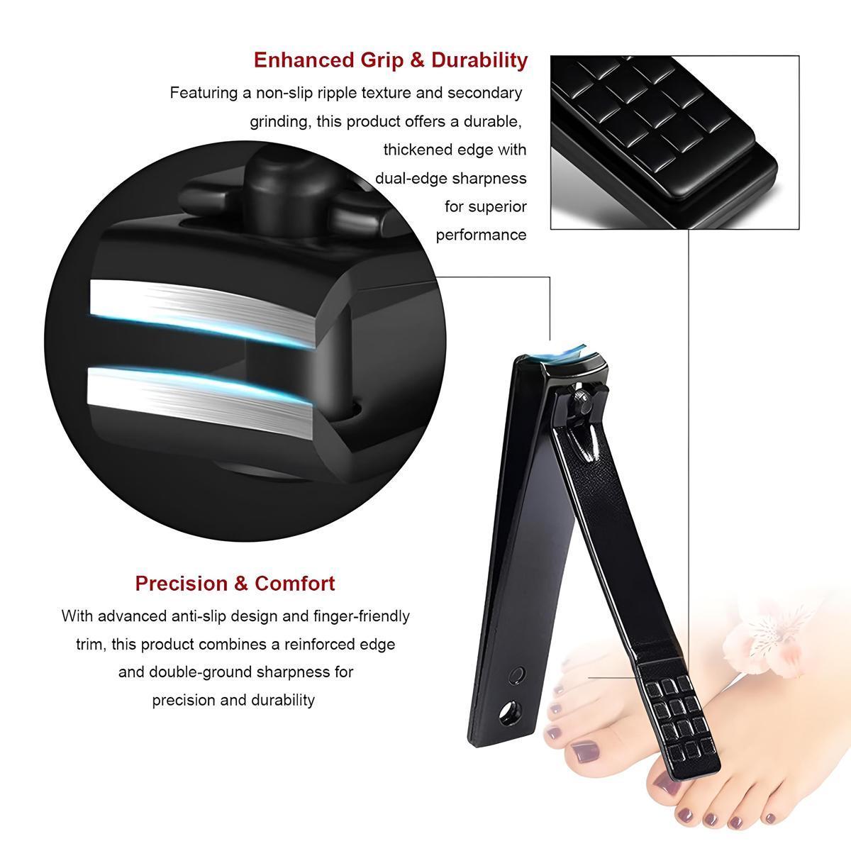 24Pcs Stainless Steel Nail Clipper Set with Storage Case,Stainless Steel Nail Clipper Kit,Professional Manicure & Pedicure Tool Set,Nail Cutter Kit Wallet,Nail Care Tool for Home & Travel, Body Care Products, Nail Supplies,Chrismas Gift New Year Gift