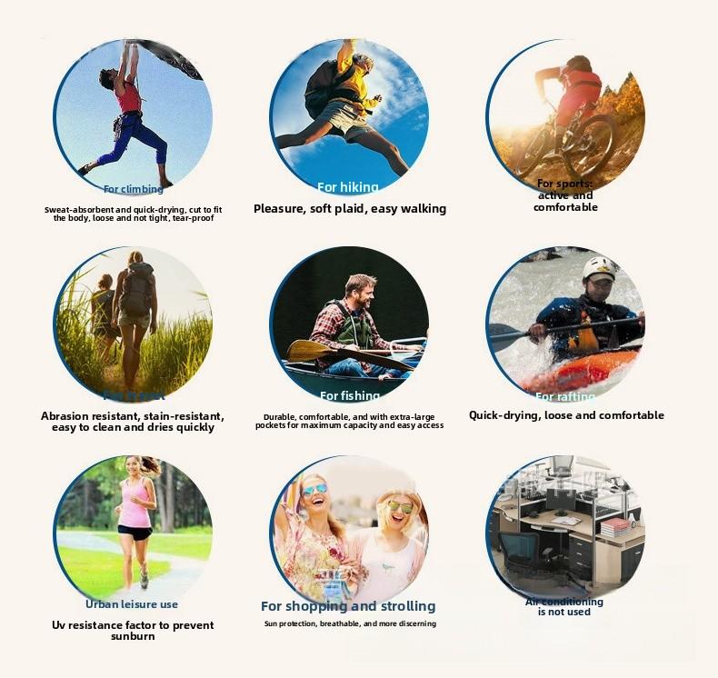 Quick Dry Moisture Wicking Cushioned Outdoor Hiking Socks – Unisex, Terry Bottom, Breathable for Walking & Sports