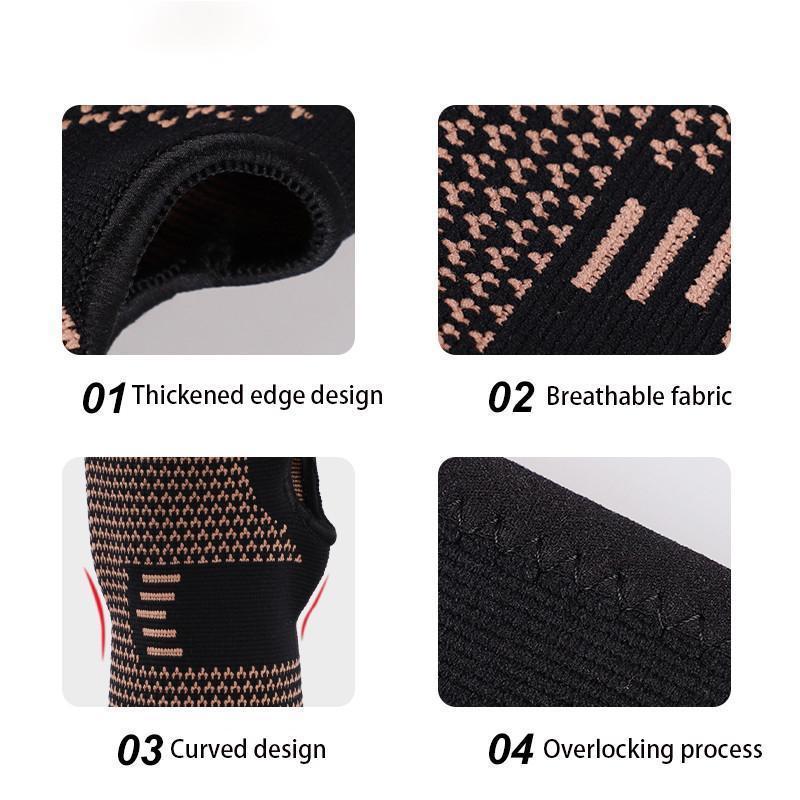 2-Pack Compression Sleeves & 2-Pack Sports Wristbands – Breathable & Ergonomic for Home Gym, Fitness, & Workouts Enhanced Support for Active Lifestyles