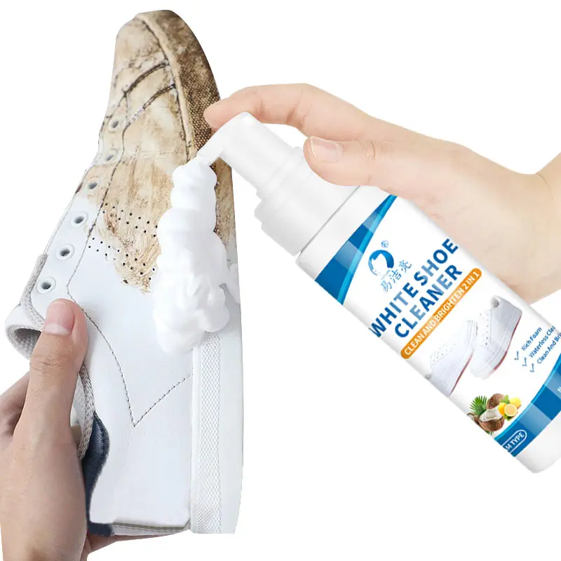 6.76 Oz Shoe Cleaner, Sneaker Cleaning Foam, Waterless Foam for Suede Boots Canvas PU Fabric Eco-Friendly Shoes Care, Footwear Cleaner