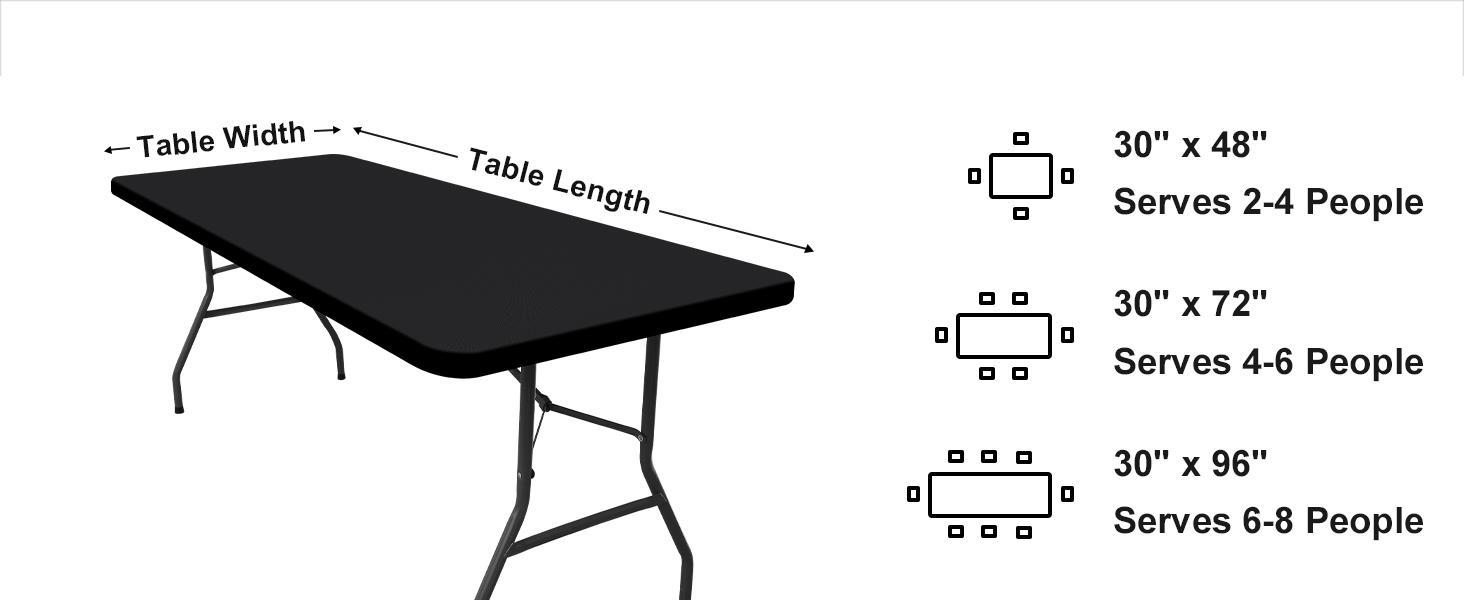 Hapihappy Rectangle Waterproof Table Cover Outdoor Picnic Camping Tablecloth Polyester Elastic Fitted Table Protector For Dinner