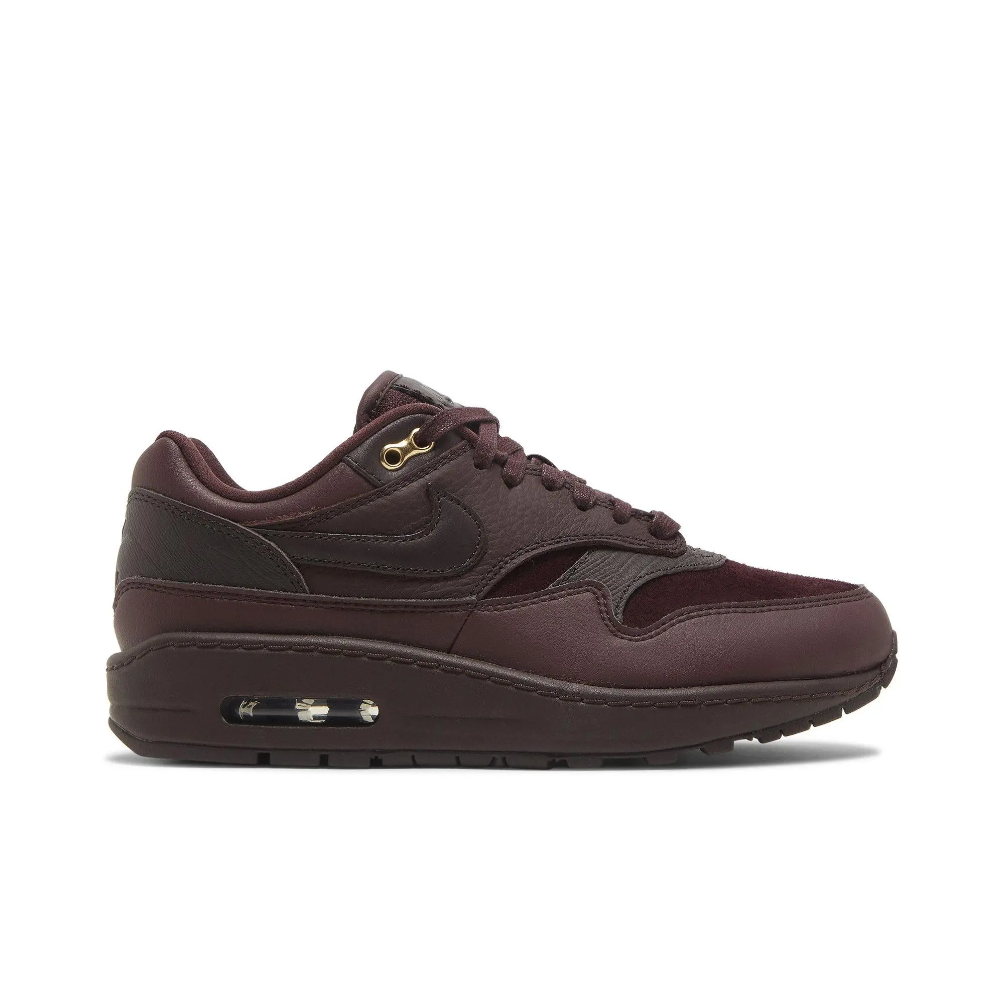 Nike Women's Air Max 1 '87 'Burgundy Crush' (women's sizes) Burgundy Crush/Burgundy Crush lifestyle casual shoes DV3888 600