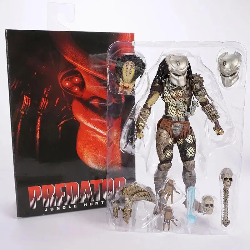 2026 Hot Classic Movie Predator 7" Jungle Hunter NECA PVC Action Figure, Collectible Model Toy for Hobbyists