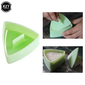 Creativ New DIY Sushi Mold Onigiri Rice Ball Food Press Triangular Sushi Maker Mold Sushi Kit Japanese Kitchen Bento Accessories