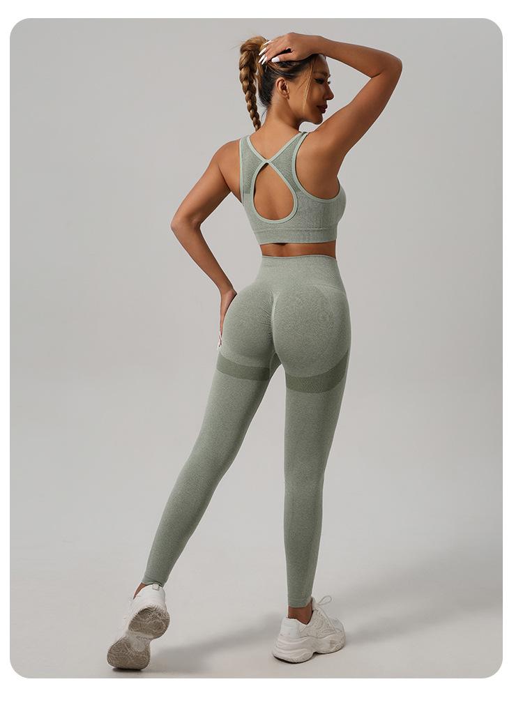 TikTok hot-selling backless cut-out top set