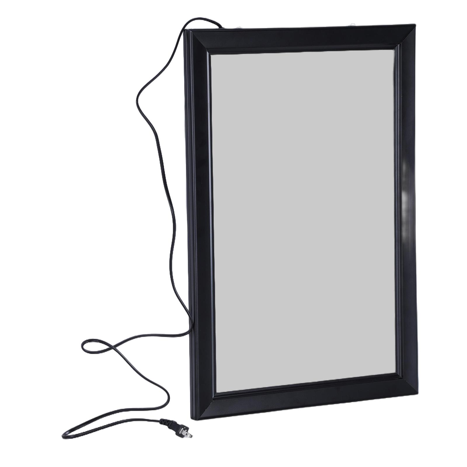 Wall Mounted LED Lightbox 15.7 X 23.6in/ 23.6 X 35.4in LED Movie Poster Frame Backlit Picture Frame with Dimmer Switch for Paintings & Pictures Digital Signage Display NEW