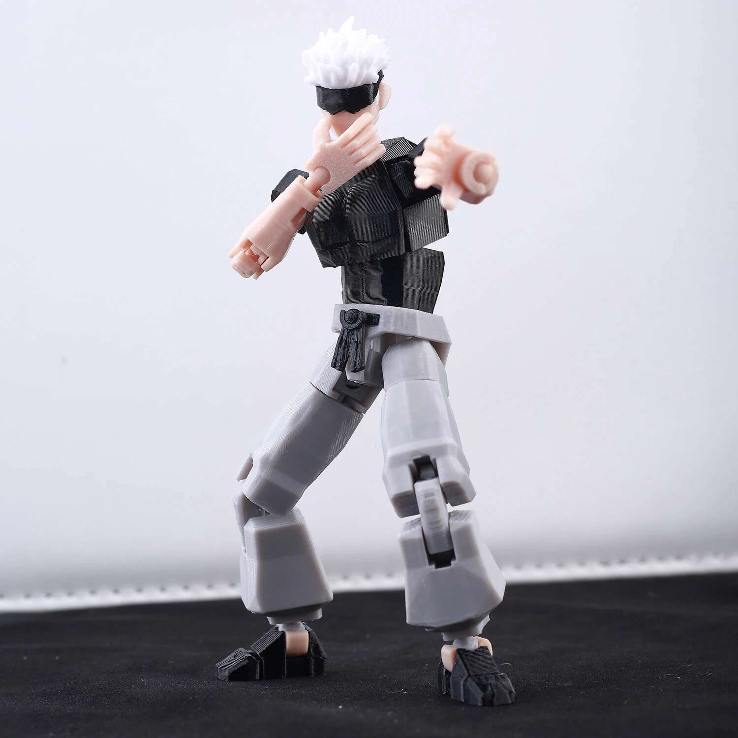 9L3D Printed Jujutsu Kaisen 3D Mini Figures, Satoru Gojo & Geto Suguru Action Model, Anime PVC Collectible Statue, Gift for Fans