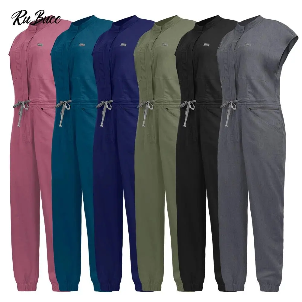 Beautician Gowns Costume Wholesale Jumpsuits Medical Workwear Surgical Nursing Uniforms Pet Clinic Work Clothes Scrubs Uniforms