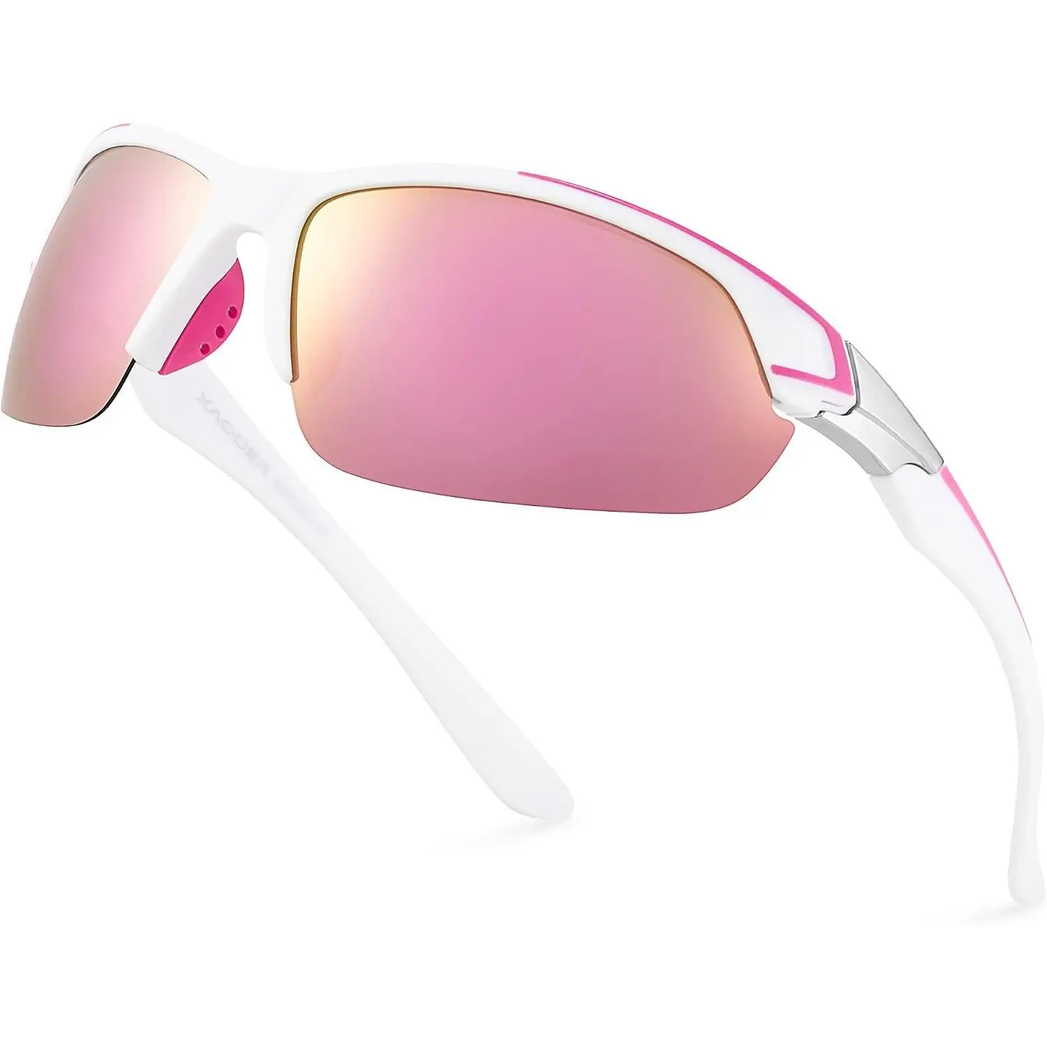 Polarized  Sunglasses for Men Women Wrap Around UV400 Running Baseball Softball Fishing Driving Glasses