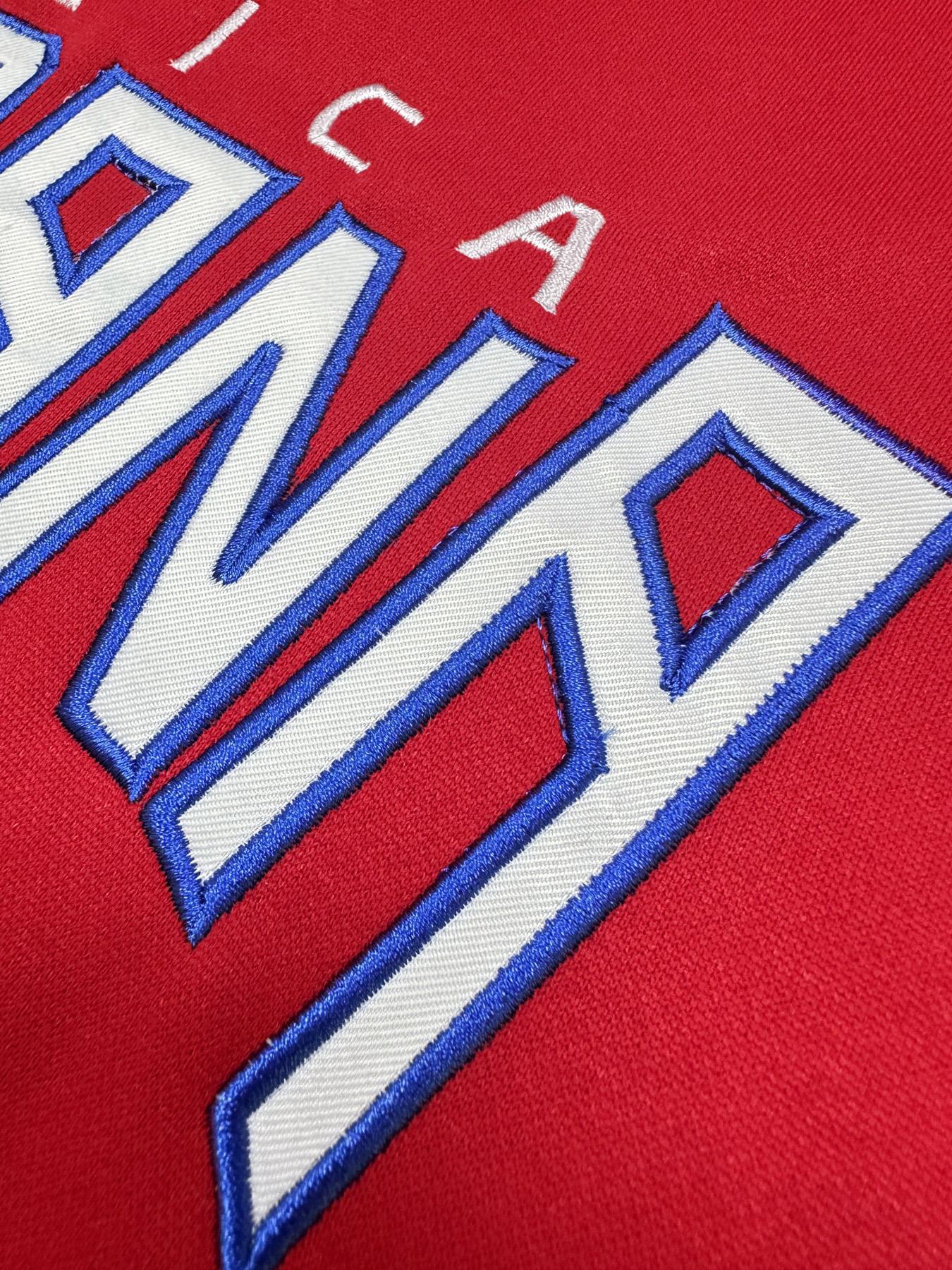 Men's Dominica Embroidered Fleece-Lined Red Hoodie Thick Warm Retro Sporty Pullover for Men & Women, Loose Fit Unisex Couples Christmas Valentine's Gift, Machine Washable, Custom Hoodie, Autumn Winter Wear, Durable Casual Wear