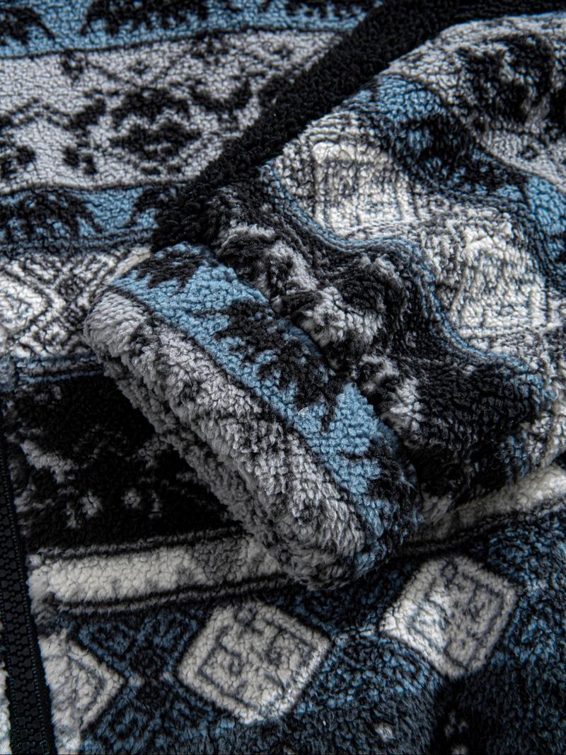 Men's Fleece Lined Winter Jacket, Warm Fashion Design, Perfect for Cold Weather, Comfortable Daily Wear Outerwear Coats