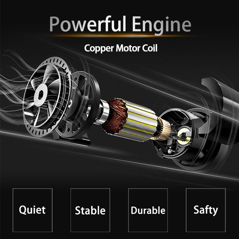 AC/DC 12V  Portable Compressor Electric Car Compressor with LED Car Tyre Inflator Pump Dual-Purpose Suitable for Car Motorcycle